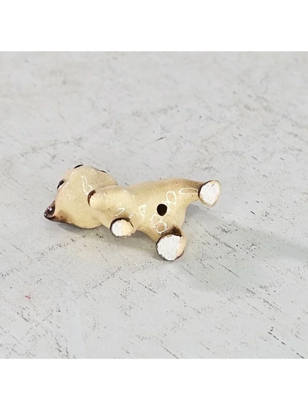Hagen Renaker Siamese Mini Walking Cat Kitten Miniature Figurine Paw Up